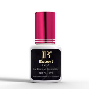 IBeauty Expert Glue Adhesive IB Glue 1-2s Fastest For False Eyelash Extensions Supplies 5ml Korea Original Makeup Tools Wine Red Cap